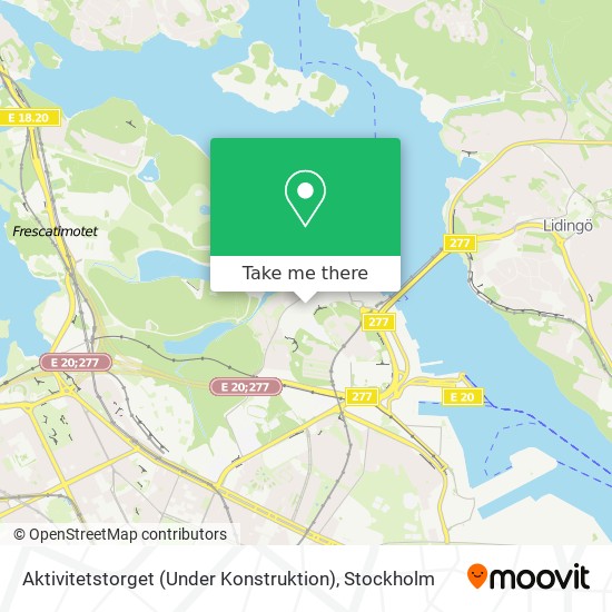 Aktivitetstorget (Under Konstruktion) map