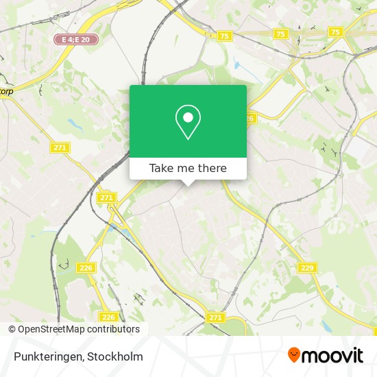 Punkteringen map