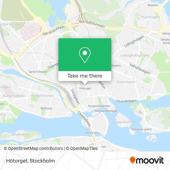 Hötorget map