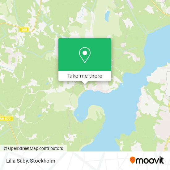 Lilla Säby map