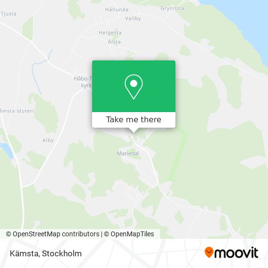 Kämsta map