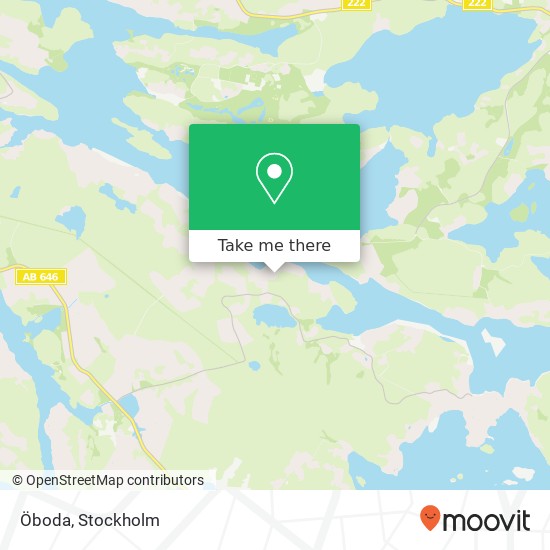 Öboda map