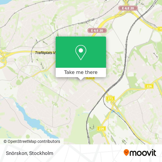 Snörskon map