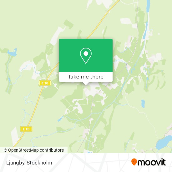 Ljungby map