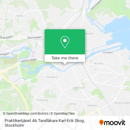 Praktikertjänst Ab Tandläkare Karl-Erik Skog map