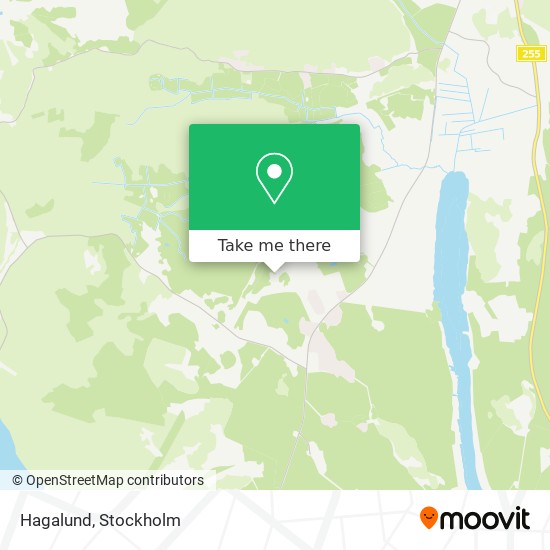 Hagalund map