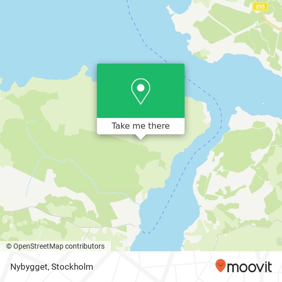 Nybygget map