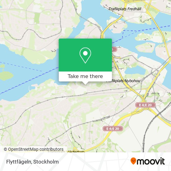 Flyttfågeln map