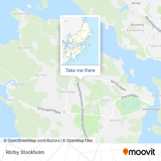 Rörby map