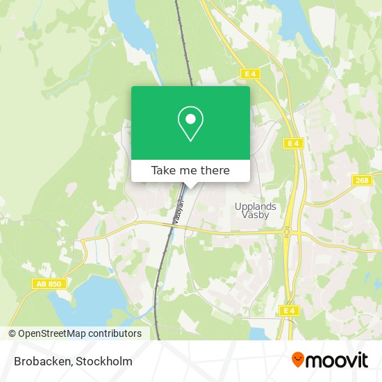 Brobacken map