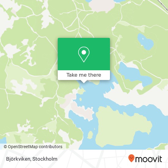 Björkviken map