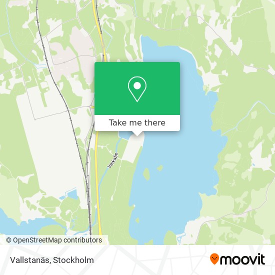 Vallstanäs map