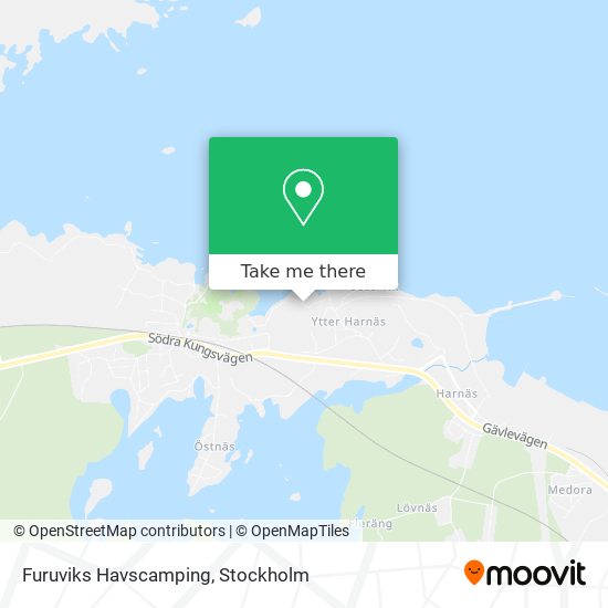 Furuviks Havscamping map