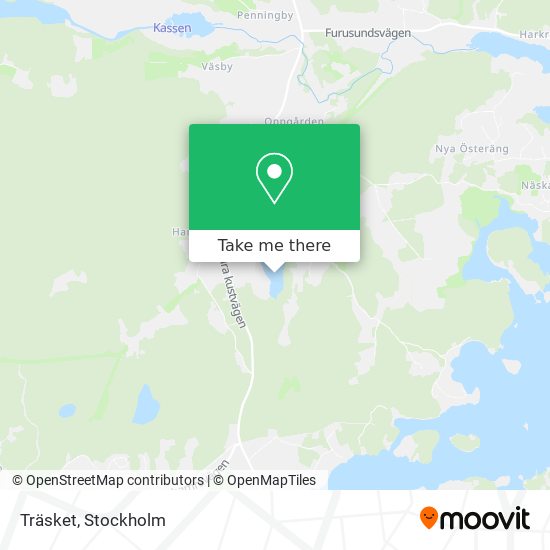 Träsket map