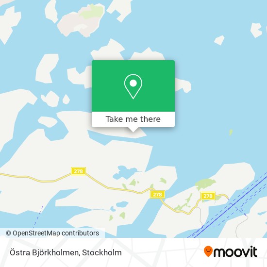 Östra Björkholmen map