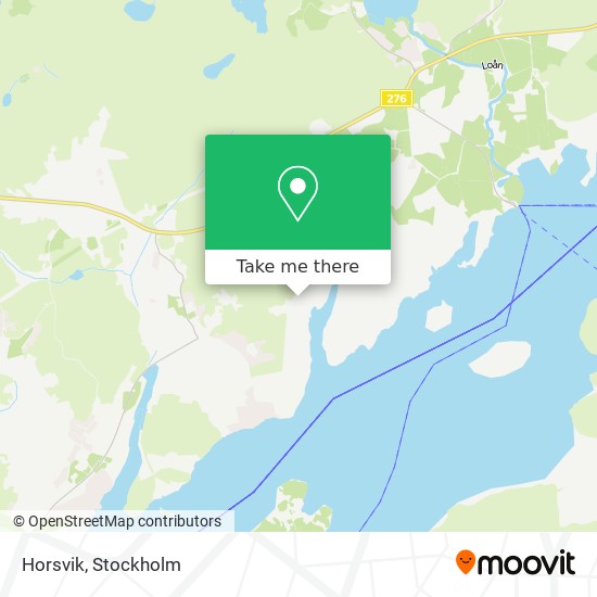 Horsvik map