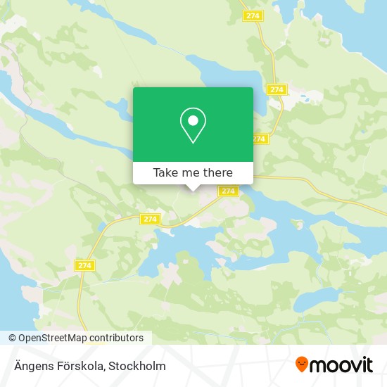 Ängens Förskola map