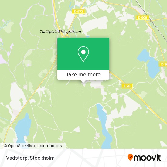 Vadstorp map