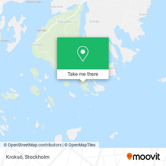 Kroksö map