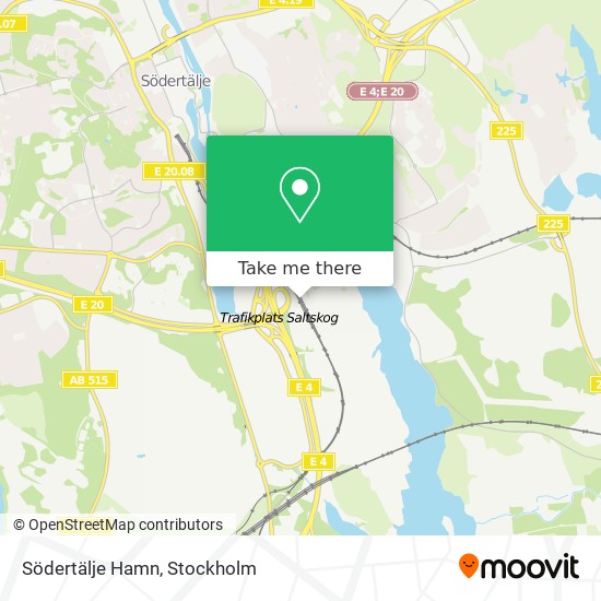 Södertälje Hamn map