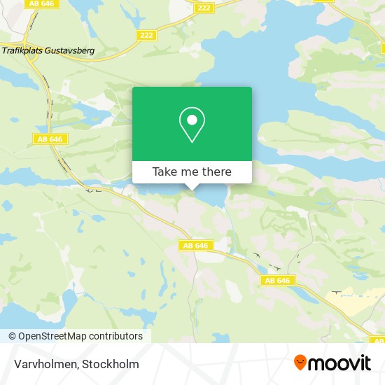 Varvholmen map