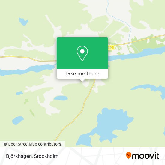 Björkhagen map