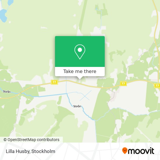 Lilla Husby map