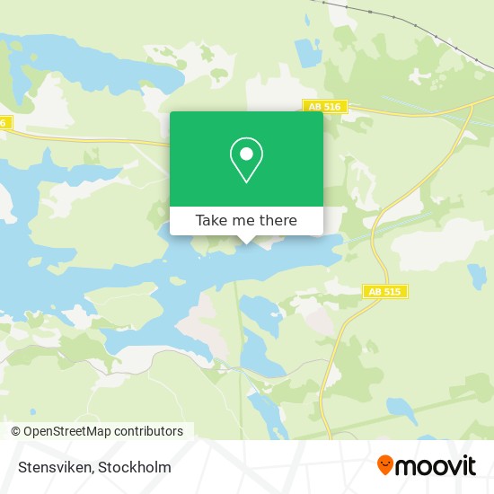Stensviken map