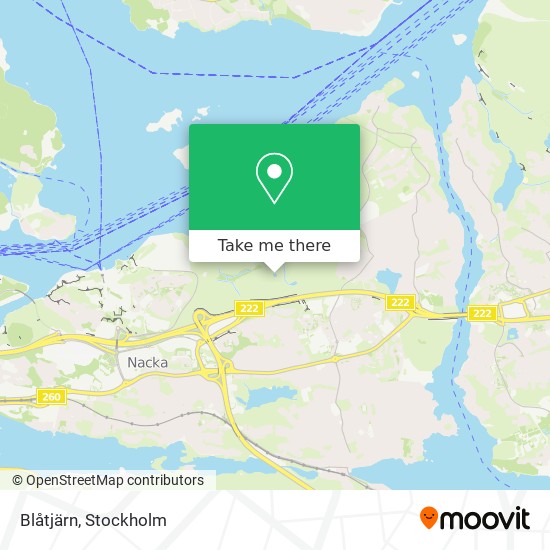 Blåtjärn map