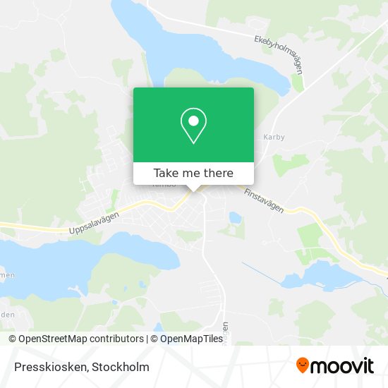 Presskiosken map