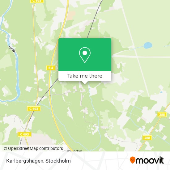 Karlbergshagen map