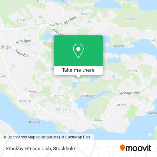 Stockby Fitness Club map