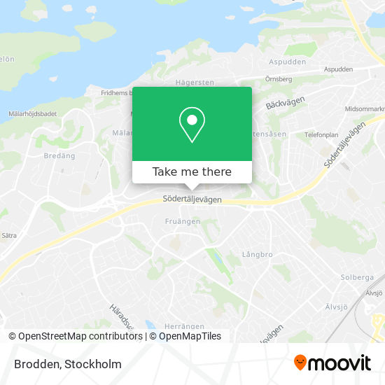 Brodden map