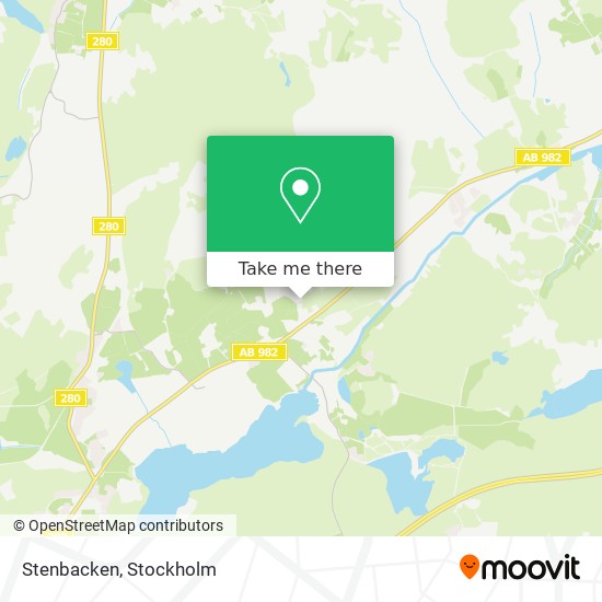 Stenbacken map