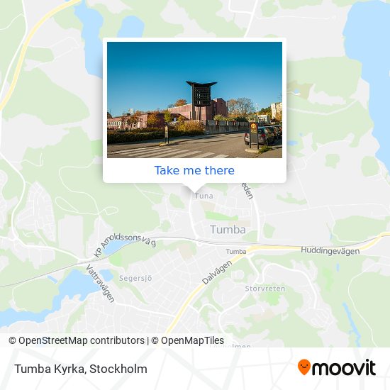 Tumba Kyrka map