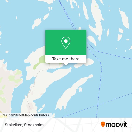 Stakviken map