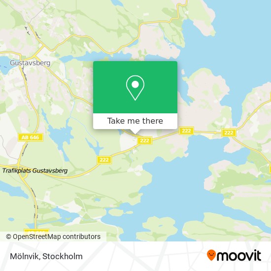 Mölnvik map