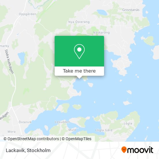 Lackavik map
