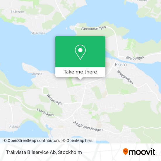 Träkvista Bilservice Ab map