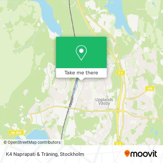 K4 Naprapati & Träning map