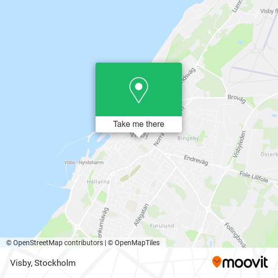 Visby map