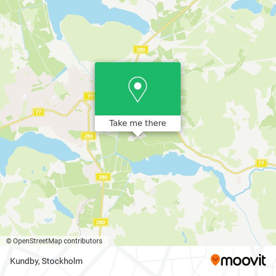 Kundby map