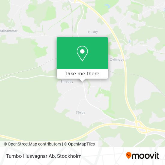 Tumbo Husvagnar Ab map
