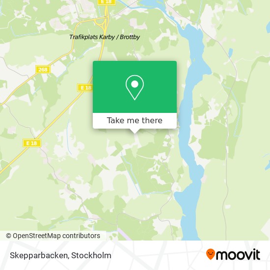 Skepparbacken map