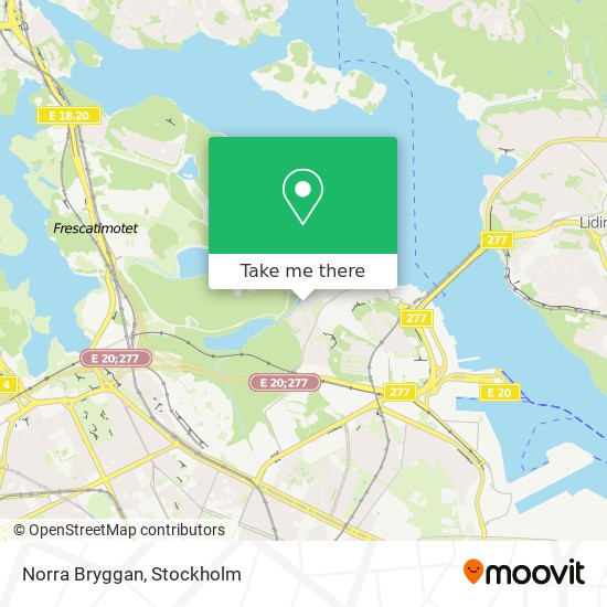 Norra Bryggan map