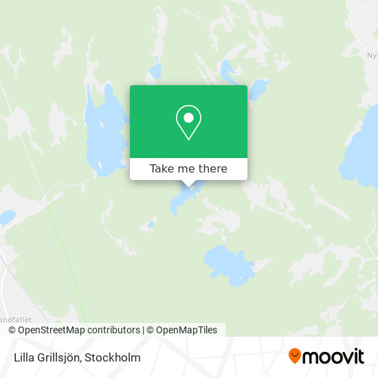 Lilla Grillsjön map