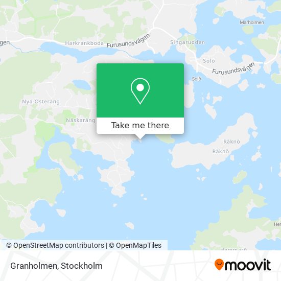 Granholmen map