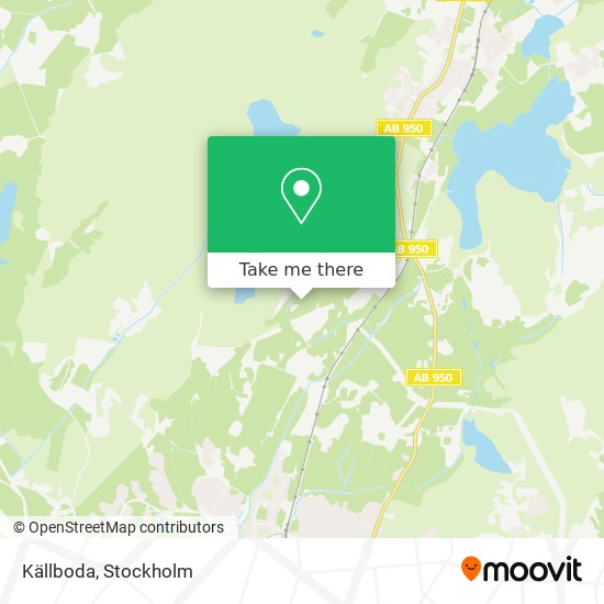 Källboda map