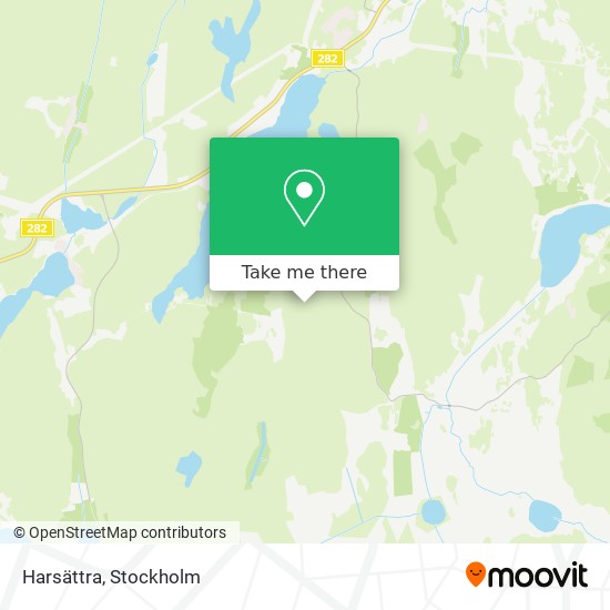 Harsättra map