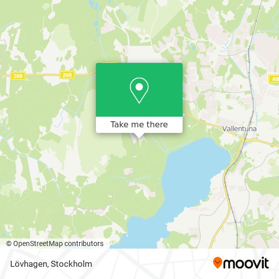 Lövhagen map